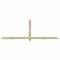 Ekena Millwork Eugene Rough Sawn Timber Gable Bracket, Douglas Fir, 108"W x 36"H x 2"D x 4"F, 8/12 Pitch GBW108X36X0204EUG00RDF - alternate 1